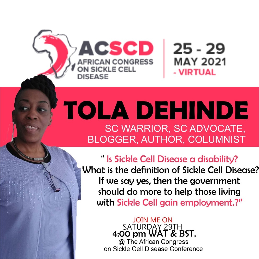 therealtd01's tweet image. #toladehinde #sicklecelladvocate #acscd #publichealth #sicklecellawareness #sicklecellwarrior #SickleCell