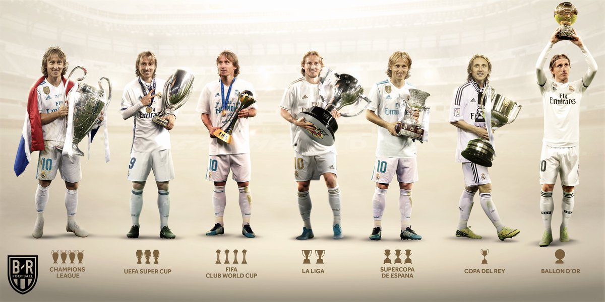 brfootball's tweet photo. Luka Modric has officially signed a contract extension at Real Madrid until 2022, meaning he’ll complete a decade at the Bernabeu 🌟 https://t.co/37NxZw3KEu