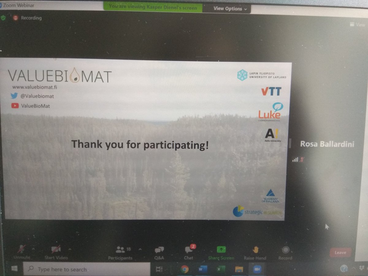 CorinnaCasi's tweet photo. Concluding remarks and #lessonslearned by Prof. Jukka Seppälä from  @AaltoPolyTech and leader of the @valuebiomat project concerning the need of #regulations at the #EU as well as at the national level, #businessmodels, #bio_based material in order to face the issue of #plastics. https://t.co/HqutVB9llG