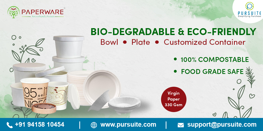 pursuites's tweet photo. 100% Compostable and Bio-Degradable Disposable Food Grade Containers from Paperware #Pursuite
For More Details Visit :-
https://t.co/3ejrZHGAVd
#Sustainable #Ecofriendly #Biodegradable #EnvironmentFriendly #GreenDisposable #DiposableContainers #DisposableBowls #DisposablePlates https://t.co/ySDv4XhNrx
