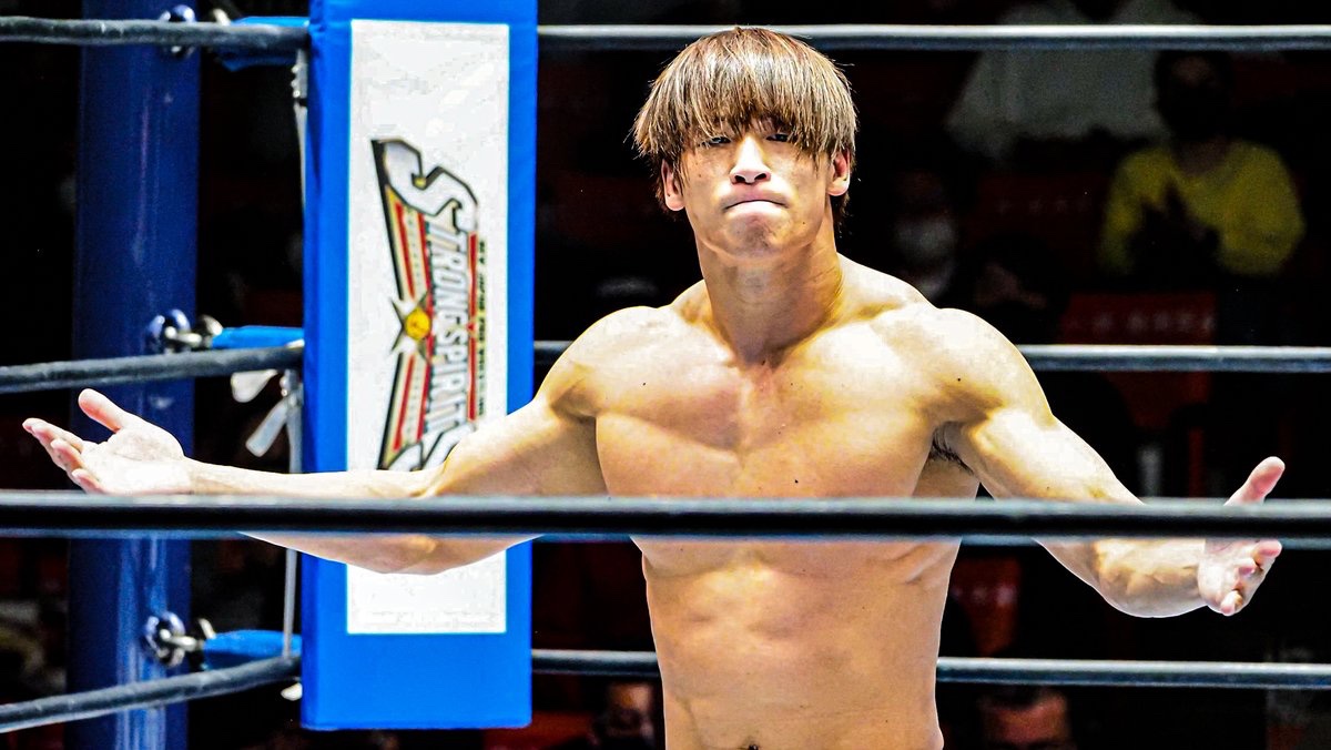 NBM0802's tweet photo. Kota Ibushi @ibushi_kota  in Korakuen Hall on Feb 25
#njpw 
#njpwworld 
#njcattack #横浜スタジアムと東京ドームは延期になったけどtlは新日本プロレスの画像で埋め尽くそうぜ https://t.co/DOABeNLm5c