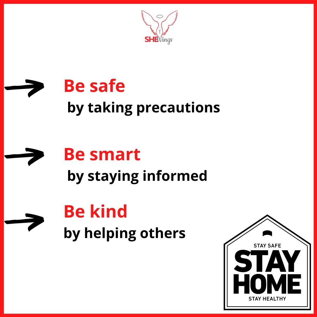 theshewings's tweet photo. Selfless giving is the art of living.

#staysafe #helpothersinneed #artofliving #selflessgiving #selfless #InThisTogether #StayHomeStaySafe #StaySafe #StayStrongIndia #StaySafeStayHealthy #life #kind #safe 
#smart #gratitude https://t.co/2IU2ae8r5D