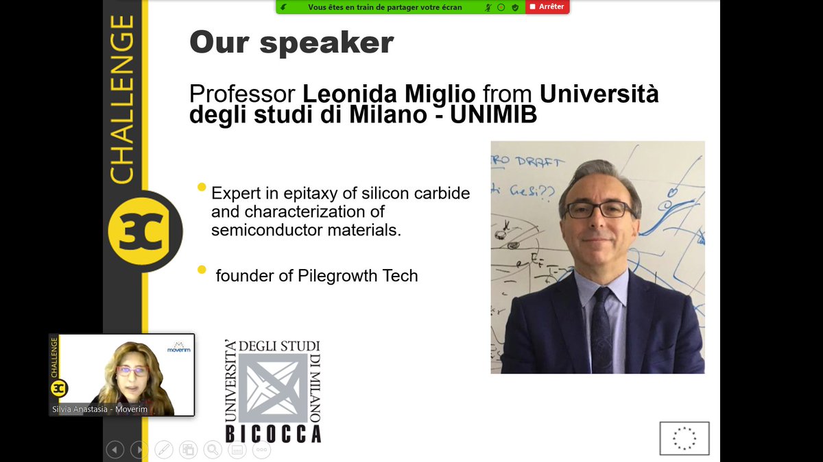 3C-SiC Challenge project (@challenge3csic) on Twitter photo Some pictures from yesterday event.
Thanks to our speaker Prof. Leonida Miglio from <a href="/unimib/">Università degli Studi di Milano-Bicocca</a>, who explained some key points about the #heteroepitaxial #growth on patterned substrates and presented some recent #development within our project.
Thank you all for participating! Some pictures from yesterday event.
Thanks to our speaker Prof. Leonida Miglio from <a href="/unimib/">Università degli Studi di Milano-Bicocca</a>, who explained some key points about the #heteroepitaxial #growth on patterned substrates and presented some recent #development within our project.
Thank you all for participating!