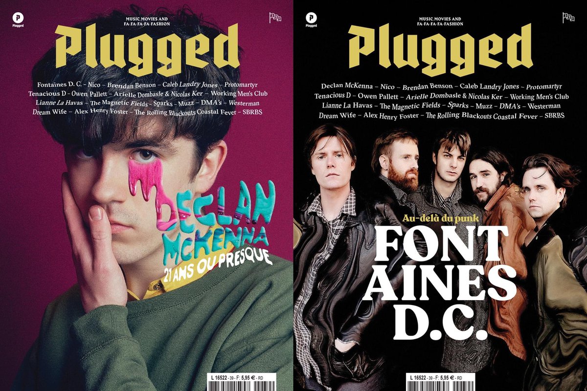 MagazinePlugged's tweet photo. 🔙 #Throwback | Chaque semaine, Plugged vous propose de redécouvrir les couv’ de ses anciens numéros.
🗞 #PL39
w/ @DeclanMcKenna • @fontainesdublin
📦 Commander le numéro : https://t.co/fJcdOUSmMH
Excellente semaine à toutes et tous ! https://t.co/90ufpilnIU