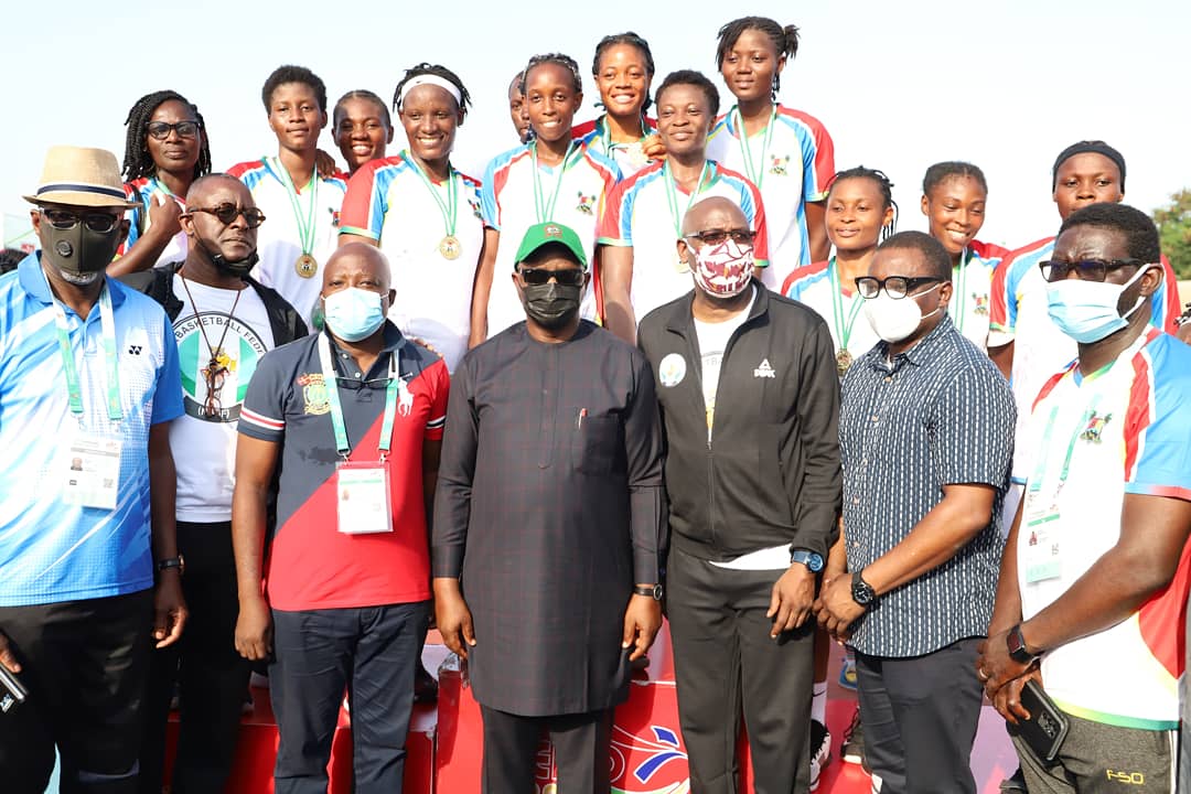 @Lagsportscomm (@thelssc) on Twitter photo #Celebrationseries
#BasketballMedalists
#EkoForGold
#20thNSF
#TeamLagos
#foracovid19freelagos 
#takeresponsibility 
#rebuildinglagos 
#ForAGreaterLagos 
#LASG #Celebrationseries
#BasketballMedalists
#EkoForGold
#20thNSF
#TeamLagos
#foracovid19freelagos 
#takeresponsibility 
#rebuildinglagos 
#ForAGreaterLagos 
#LASG