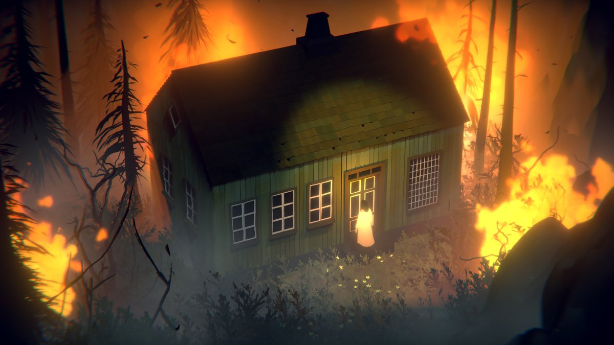 ItsMadsTalking's tweet photo. HOUSE ON FIRE! Something new to come in #TheForestQuartet #indiedev #gamedev https://t.co/0Zsq9hHOOF