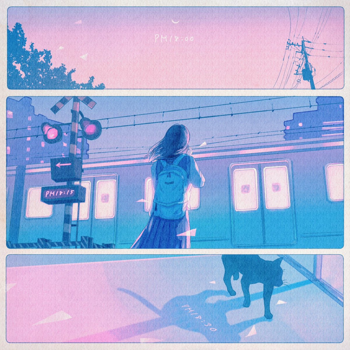 wacca005's tweet photo. お顔見えません的な絵を描いています🌙
🐈‍⬛

#画像を4枚晒したらrtがきてフォロワーがぶわーって増えると聞いて https://t.co/EQ2rXe00DJ