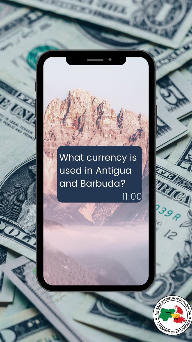 NABCC2's tweet photo. I know this question has been on your mind...
In Antigua and Barbuda, the official local currency is the Eastern Carribean dollar (XCD). However, the US Dollar (USD) ) is also accepted as a means of exchange.
#FAQTuesday
#money
#SubstantiveBilateralRelation
#nigeriaantigua https://t.co/vBW7p7n2XZ