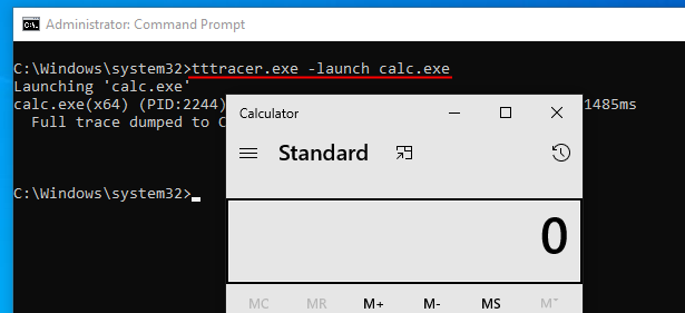 0gtweet's tweet photo. Falling in love with (built-in!) tttracer.exe. 
"-launch" works like a charm for #LOLBIN scenarios, and there are sooo many more parameters to play with. https://t.co/LCiFcWe7AS