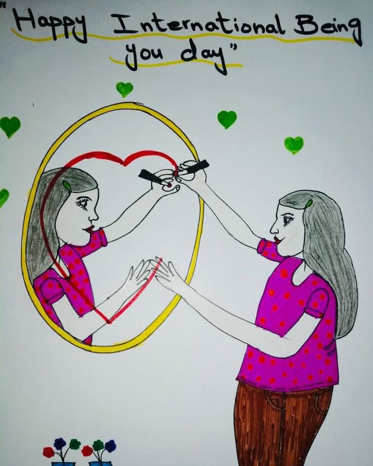 DILTrustUK's tweet photo. DIL students celebrate International Being You Day through art #education #educationmatters #internationalbeingyouday #womensupportingwomen #art #girlpower #drawing #covid_19 #inspiration 👧🏾💪🏾👦🏾

To donate to DIL, please visit https://t.co/DjgsCBPkHS https://t.co/HOw94JI4v0