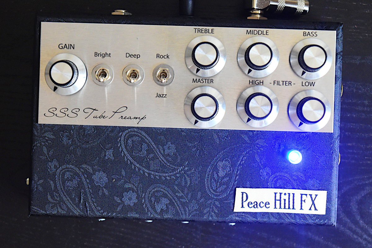 SSS Tube Preamp / Black Paisley