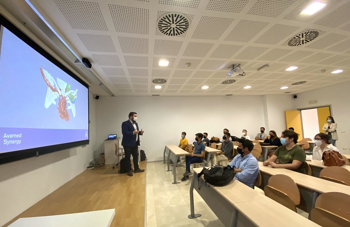 AvamedSynergy's tweet photo. Hoy, gracias al #ProgramaODISEA, hemos tenido un encuentro con estudiantes de la @UA_Universidad en @GVAddigital en el que hemos hablado de nuestra labor. Gran acción para fomentar el desarrollo de talento y acercar a futuros grandes profesionales a las empresas. ¡Un placer! 👏🏼👏🏼 https://t.co/x37V6U8yBG