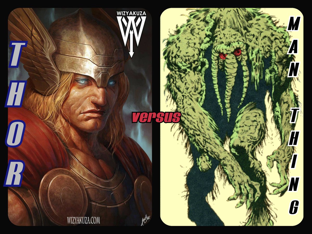 Thor vs. Man-Thing (composite)
#DEATHBATTLE #whowouldwin https://t.co/o5sCy66fvf