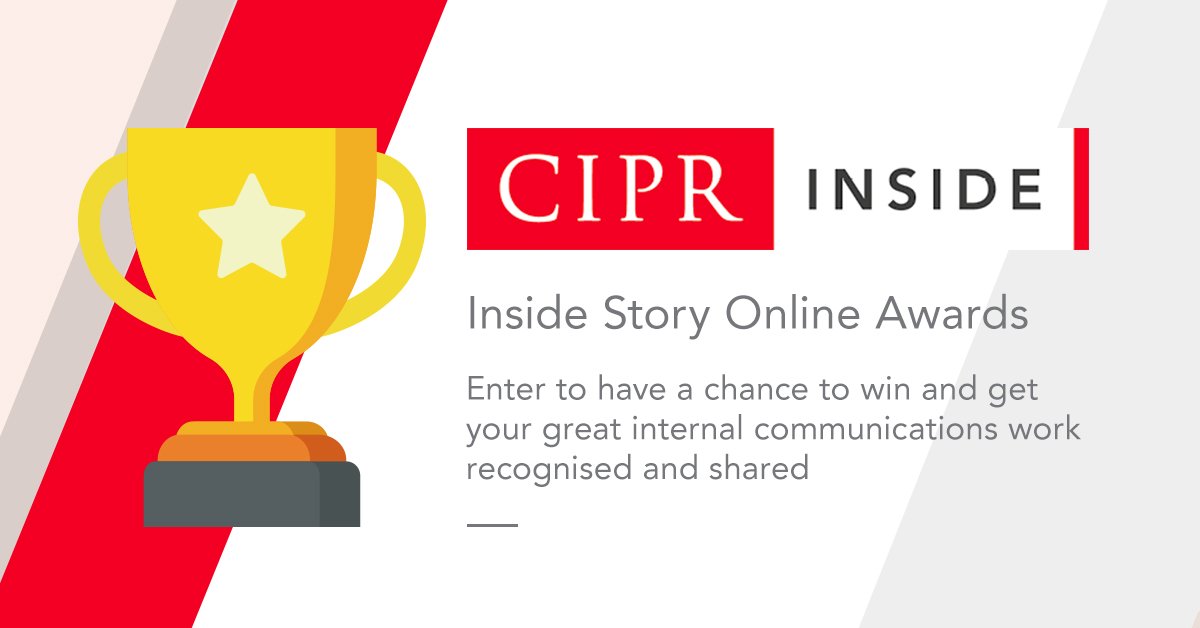 ciprinside's tweet photo. Morning, we're delighted to announce the #InsideStoryAwards are back! Here's your opportunity to celebrate the fantastic work of #internalcomms happening in your organisations. https://t.co/5FLd63OEsK https://t.co/mt6JPMlK5m