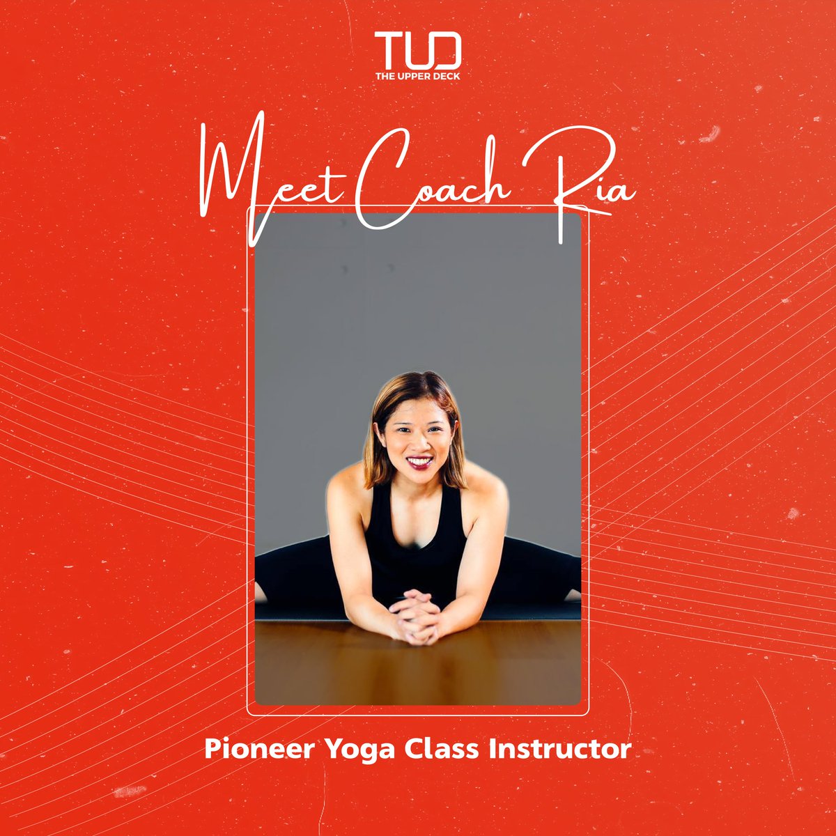 TheUpperDeckPh's tweet photo. Yoga poses and power smashes.

Our Pioneer Yoga Class Instructor Coach Ria, can help you on both. Coach Ria is here to guide you in building the right muscles for active sports while teaching you flexibility and strength through yoga! https://t.co/t2KqitTugm