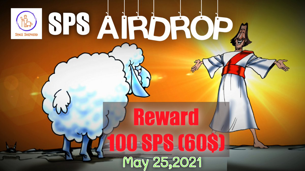 SPSTOKEN's tweet photo. 🚀 Airdrop: Space Shepherd
💰 Value: (60$)
💸 Tokens: 100 SPS
📅 Airdrop end date: 16th of June
🏦 Distribution date:  17th of June         

Go to The Airdrop Page 
👉 https://t.co/uhLc8BVXWX https://t.co/YAs5OcEPD1