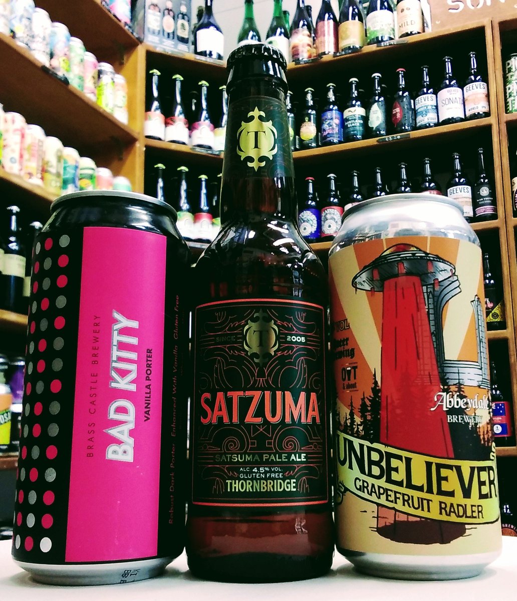 Twenty five Gluten Free beers currently in stock with a great range including <a href="/thornbridge/">Thornbridge Brewery</a> <a href="/BrassCastleBeer/">Brass Castle Brewery</a> &amp; <a href="/AbbeydaleBeers/">Abbeydale Brewery</a>!

Dark Beers, Lagers, Pales, Sours, IPAs, we've got the lot!

#gfsheff #glutenfree #gfbeers