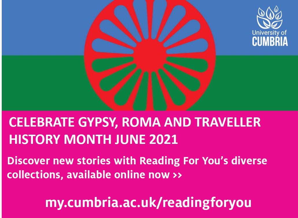 RT @UoCInfoServ: RT @UoCInfoServ: Help us to celebrate the upcoming Gypsy, Roma and Traveller History Month and recommend ebooks for the University of Cumbria Library's Reading For You scheme my.cumbria.ac.uk/readingforyou #GRTHM