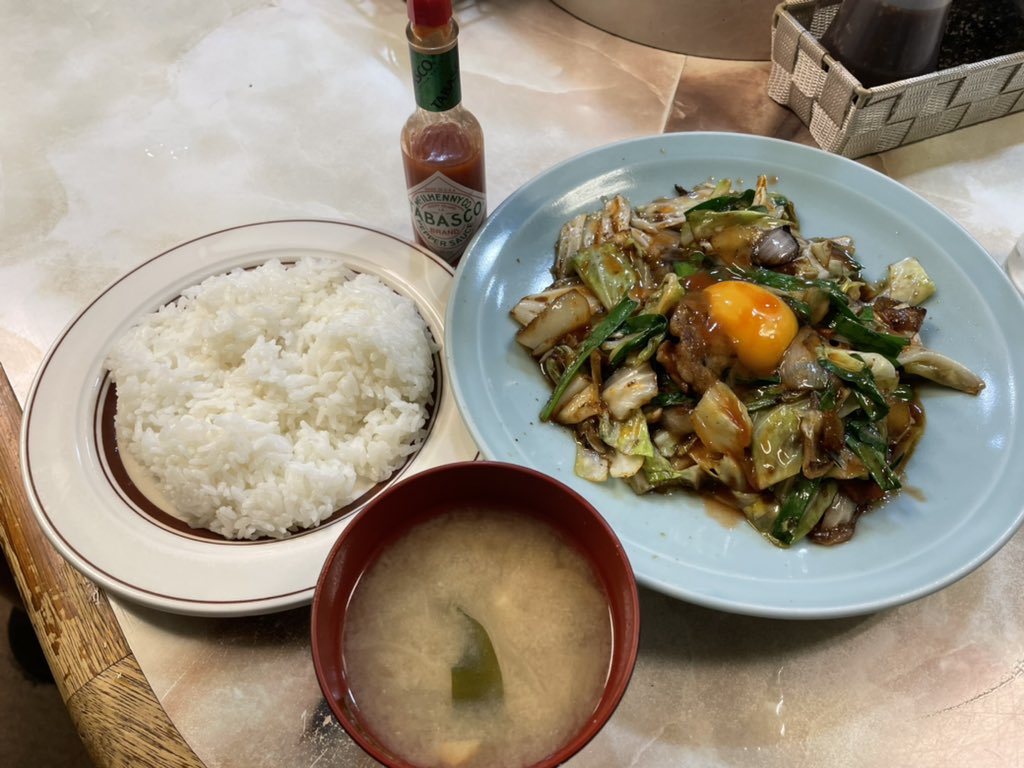 松本晃市郎 ジョビン على تويتر ジョビログ 洋包丁 高田馬場店 スタミナ焼き定食 3 6点