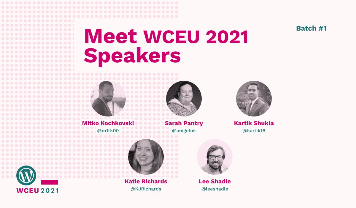 WordCamp Europe tweet media