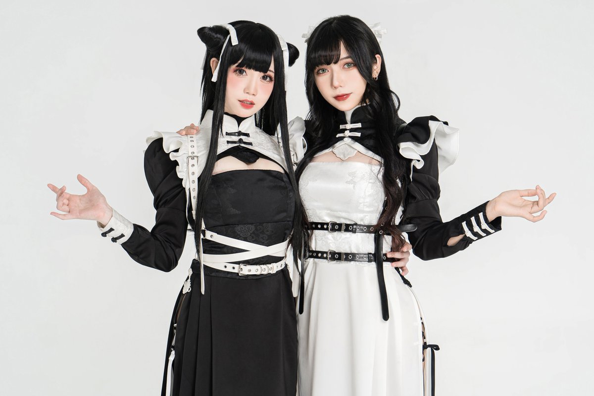 ✨予約開始✨ “玲瓏”双子のチャイナワンピース【坂内若