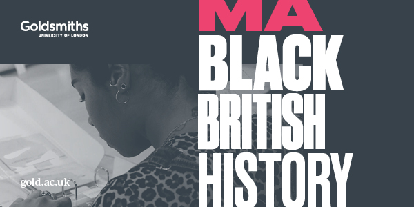 The UK's first MA in #BlackBritishHistory is now on Twitter! 

Follow us to learn more about new research, writing, events, plus latest developments in our programme, our creative field, and our community.