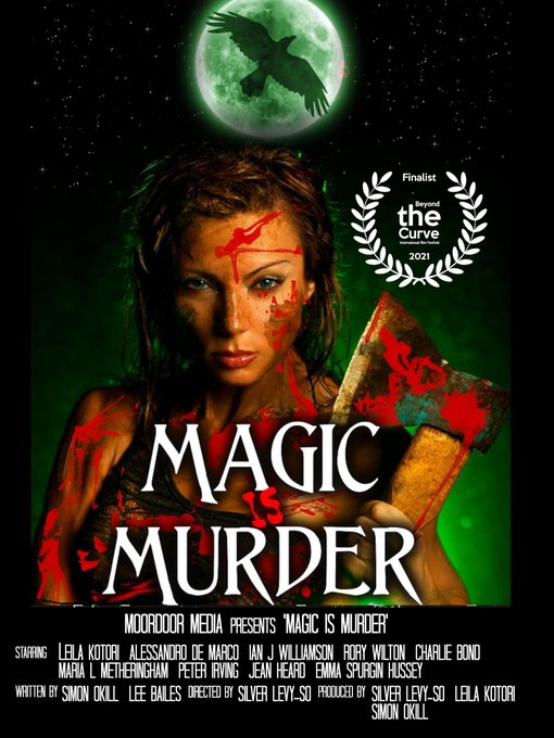 SimoneillAuthor's tweet photo. #MagicIsMurder a #Horror #Comedy set in #Cornwall full of #Folklore and #Witches #Vampire #Finalist #BeyondtheCurveIntFilmFest
Bianca struggles for her sanity against a deranged ghost magician intent on marrying her as his corpse bride. https://t.co/as2unOnhtA