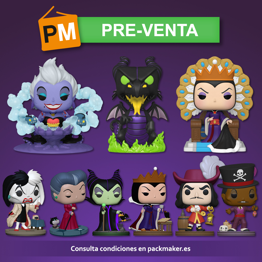 PackMaker_es's tweet photo. 🖤¡Pre-ventas Funko Pop! Disney "Villains"! ¡No te pierdas la nueva colección de villanos y villanas de Disney!
➖
Haz tu pre-compra en https://t.co/w4d8W4ly58. https://t.co/6bZEVbPX9Q