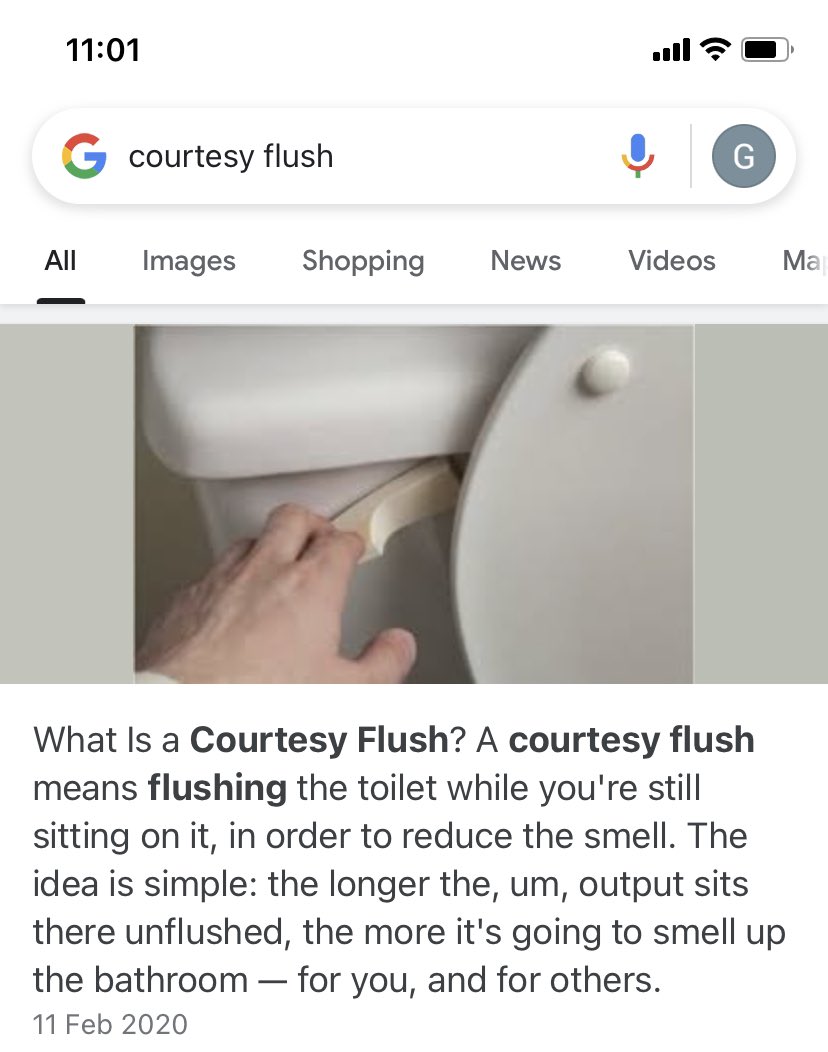 GbemiOO's tweet image. Just in case you didn’t know ...... always do the courtesy flush . 🚽🧻