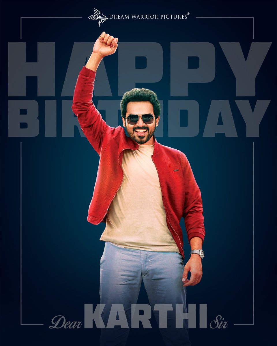DreamWarriorpic's tweet image. Wish you very healthy and prosperous year ahead dear #Karthi sir. #HBDKarthi