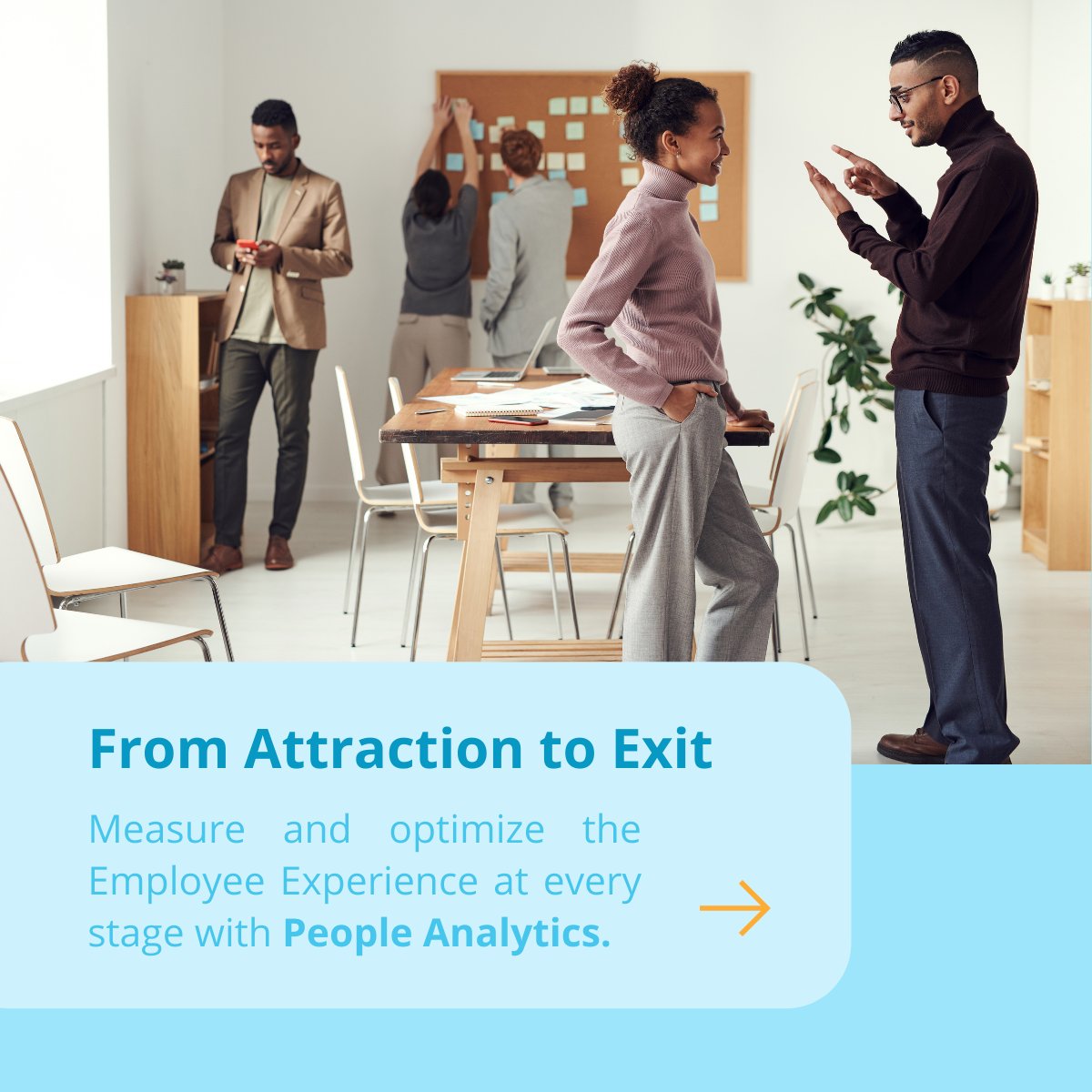 Investing in the employee experience can boost your organization’s hiring success and, ultimately, the bottom line. Discover below how #PeopleAnalytics can give you insights to optimize your #EmployeeExperience! 👇 bit.ly/3wfUJrw