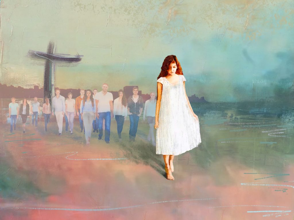 #Ángelus María es testigo de las  palabras del Señor: 'Recibiréis en este tiempo cien veces más, con persecuciones, y en la edad futura, vida eterna'.