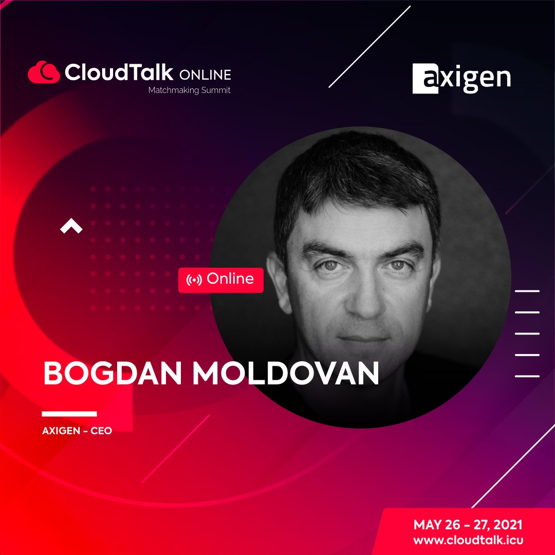 cloudtalkglb's tweet photo. Proud to announce that Bogdan Moldovan, CEO at Axigen will be speaking at WebTech Future Hall at CloudTalk Online 2021!
Don't miss this superb opportunity to join us on May 26-27.
https://t.co/cu75d9Zf33
#cloudtalkonline21 #cloudtalkglobal #axigen #digitaltransformation https://t.co/fXBWa4Cu47