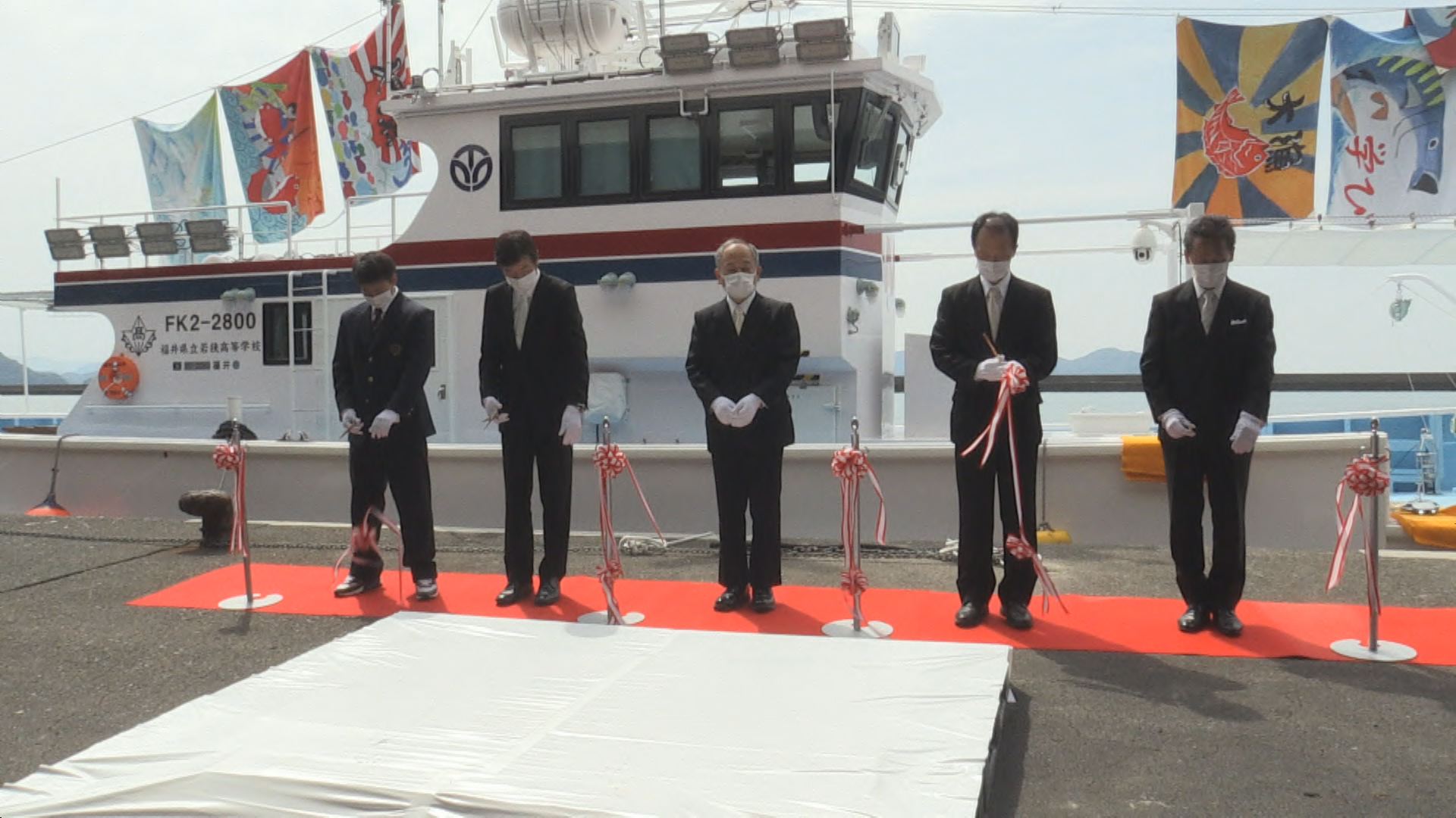 おじゃまっテレ きょうのニュース 若狭高校の小型実習船で７代目の雲龍丸が竣工し 漁業実習や海洋観測用に カラー画面の魚群探知機や水中ドローンなど 最新機器を備えています 動画はこちら T Co Nrbcm3ei7k おじゃまっテレ 福井 若狭