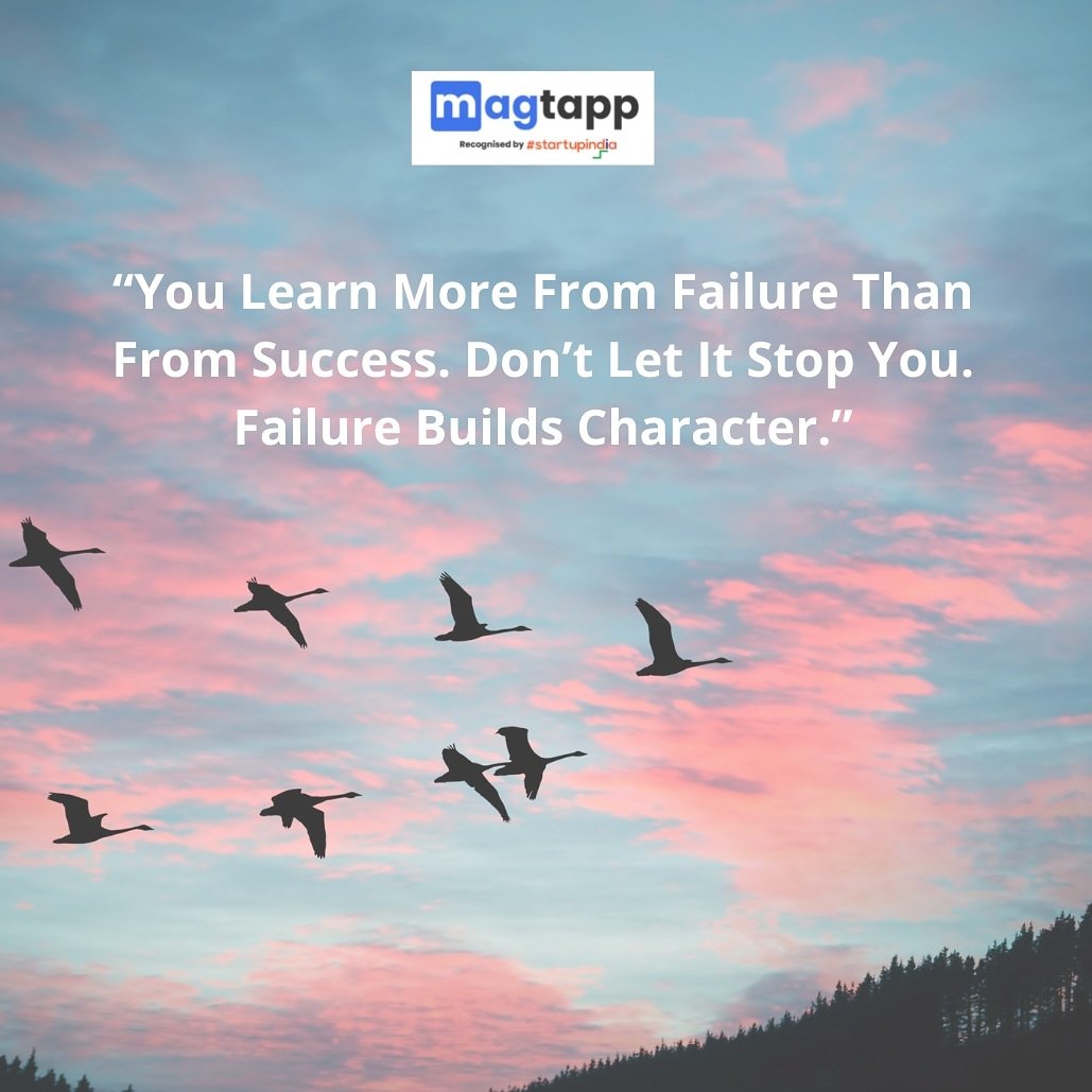 magtappindia's tweet photo. Failure leds to success ❤️
#Magtapp #Startup #Startupindia #Madeinindia #App #Mobileapp #Androidapp #Android #Application #Technology #Translationapp #Dictionary #Readonline #Easytousefeature #Magictap #Onestopapp #Oneclickmagic #Bestapp #Visualdictionary #Documentreader https://t.co/yy4zR2T4y4