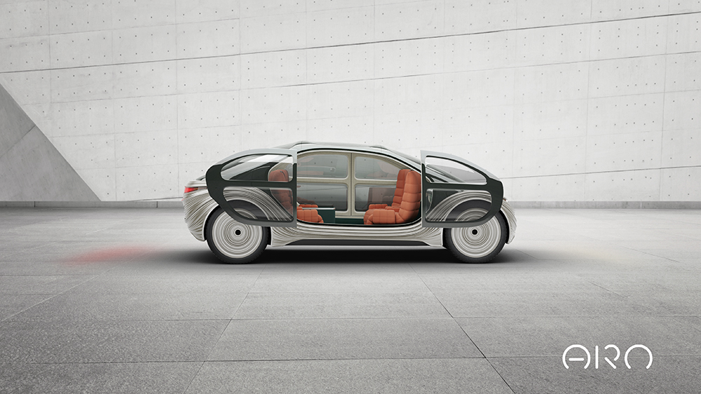 GREATBritain's tweet photo. "A car to transport us to a cleaner and better future". 

Designed by Heatherwick Studio, the electric Airo concept features a state-of-the-art HEPA filtering system that actively cleans the air from the pollution of other vehicles.

https://t.co/aOcmxjA4y1

#DesignIsGREAT ✏️🇬🇧 https://t.co/iqOY5fcx4A
