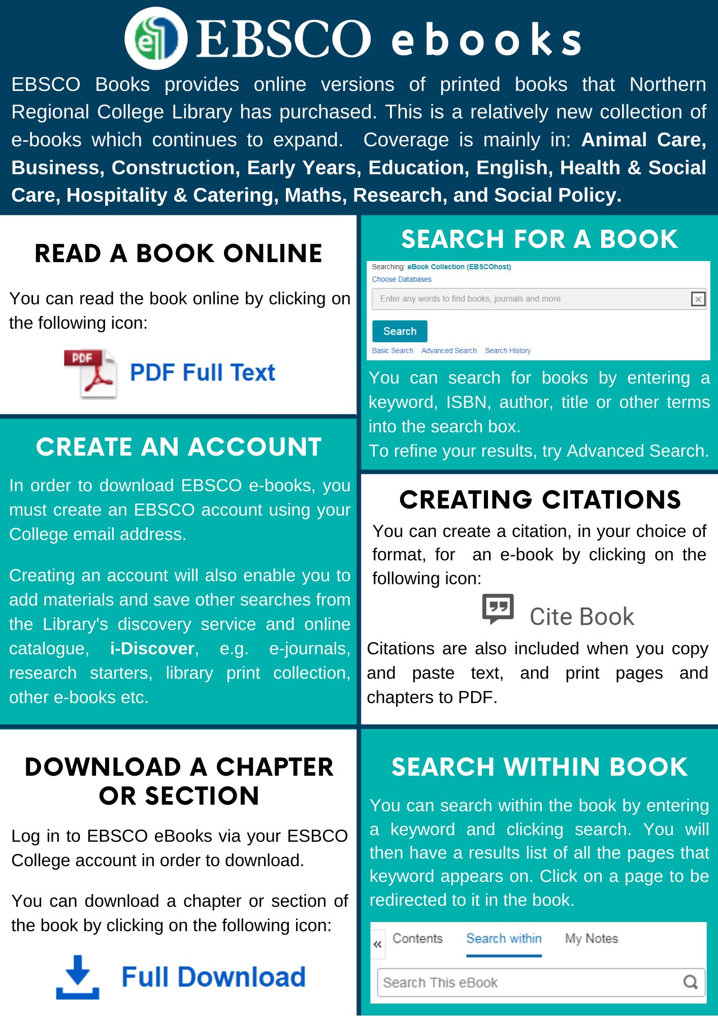 Nrc Libraries Did You Know That Our Ebook Platforms Can Help You Cite Reference Check Out The Guide Below To See What Else You Can Do With Our Ebsco