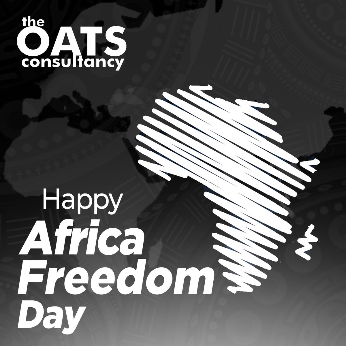OATSConsultancy's tweet photo. THE OATS CONSULTANCY would like to wish the people of Zambia and the entire Africa a Happy Africa Freedom Day.
Let’s hold Africa in high esteem and always remember it is ours to take care of.
 #AfricaFreedomDay 
#TheOatsConsultancy https://t.co/LIX00diNTO