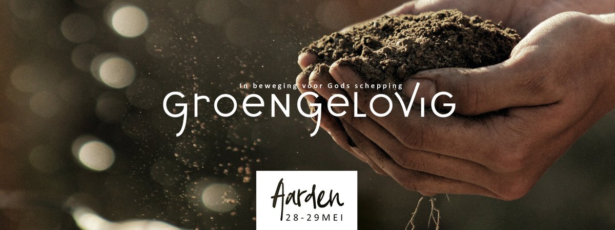 Op 28 en 29 mei vindt #GroenGelovig 🌿plaats. Het grootste christelijke evenement over duurzaam leven in Nederland.
Dit jaar digitaal, maar met net zoveel impact. Ik vind het programma erg inspirerend, warm aanbevolen! (Er zijn nog kaarten beschikbaar!)

groengelovig.nl
