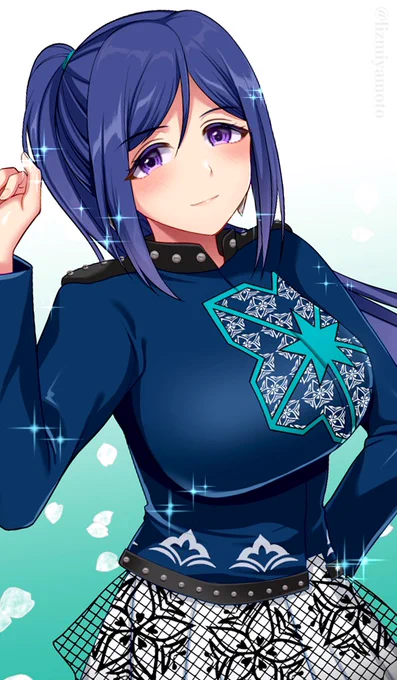 果南ちゃん🐬ファンデパ衣装好きです 
