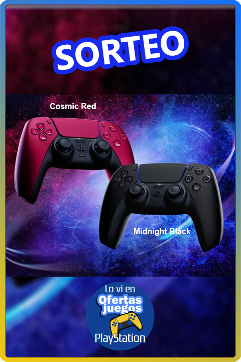 Sorteamos un Dual Sense de los nuevos modelos ¡El colorlo escoge el ganador!

✅Para participar:
🔹RT
🔹Menciona a un amigo que todavía busque su PS5 usando #OfertasJuegos
🔹Sigue nuestro Telegram de ofertas y stock de PS5
t.me/OfertasJuegosP…