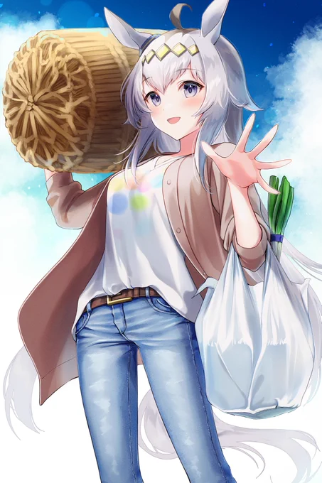 いっぱい買ったオグリん🌾🍚
#ウマ娘  #オグリキャップ 