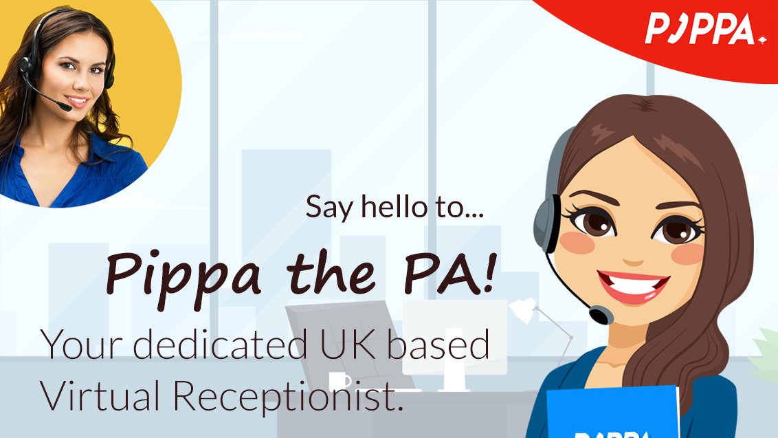 pippa_pa's tweet photo. Say hello to...Pippa the PA!
Your dedicated UK based Virtual Receptionist. 
Speak to Pippa today - https://t.co/Vpl4fo9jjx

#pa #virtualPA #VeriCall #Pippa https://t.co/4RryTL90ko