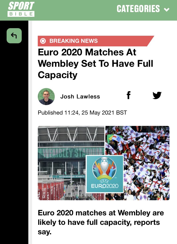 AmyFealey's tweet image. WTF @BorisJohnson 
#whataboutweddings #unfairtreatment #discrimination

Article here: sportbible.com/football/news-…