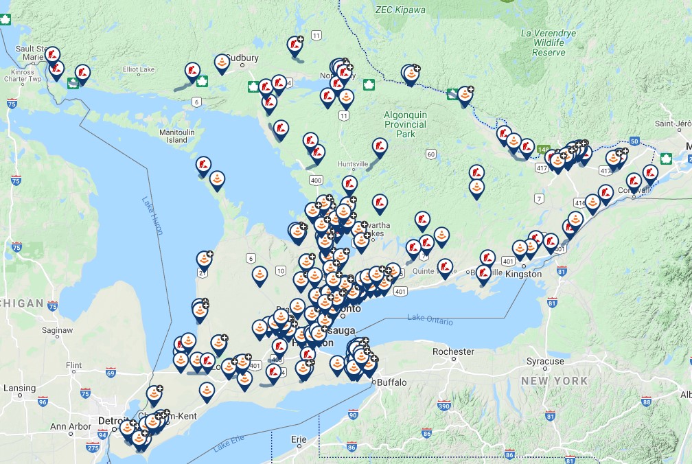 Good morning Ontario! Want to know where construction or roadwork is along your travel route? Check off Current/Future Roadwork &amp; Construction here at ontario.ca/511