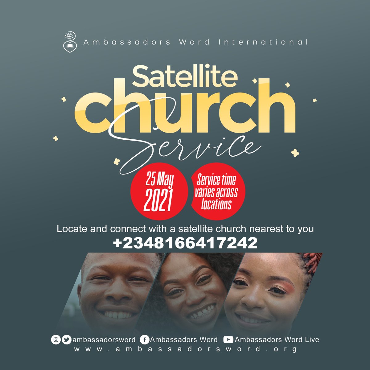 ambassadorsword's tweet image. God never intended Christianity to be a “me, God, and my Bible” lifestyle. 

This is why you shouldn&apos;t miss our Tuesday Satellite Church Service; as we gather in small groups to connect, share, learn, grow and thrive!

#SatelliteService #Cell #PDfied #ReadyPartners