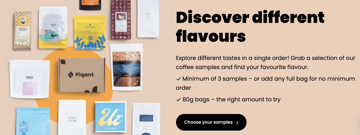 TheBuyer11's tweet photo. We've seen a number of personalised wine matching services come and go - here's what we can learn from @piqantco and the world of coffee that uses AI algorithms to identify the most personalised coffees all based on your taste likes &amp; dislikes. https://t.co/j2Ub8Bi0mW https://t.co/eaUwoBFU1m