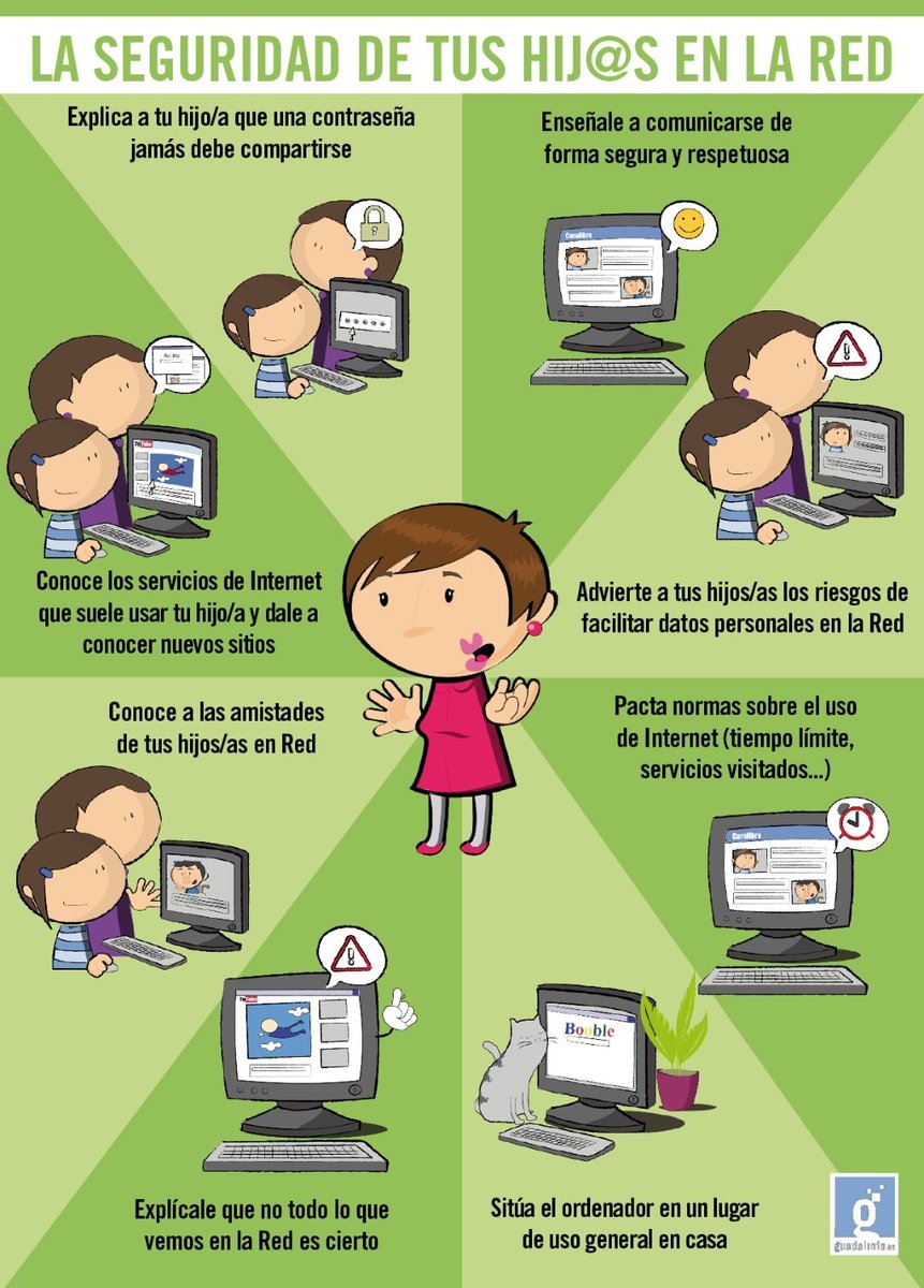 miriamubu's tweet photo. ¡¡Me encantan estas imágenes!! Qué bien resumida se encuentra toda la información que debemos emplear para navegar de forma segura por Internet. Aprendamos a navegar seguros, aplicarlo en las aulas e inculcarlo en nuestros hogares.
#infubu21 https://t.co/4Z0tgXcOUn