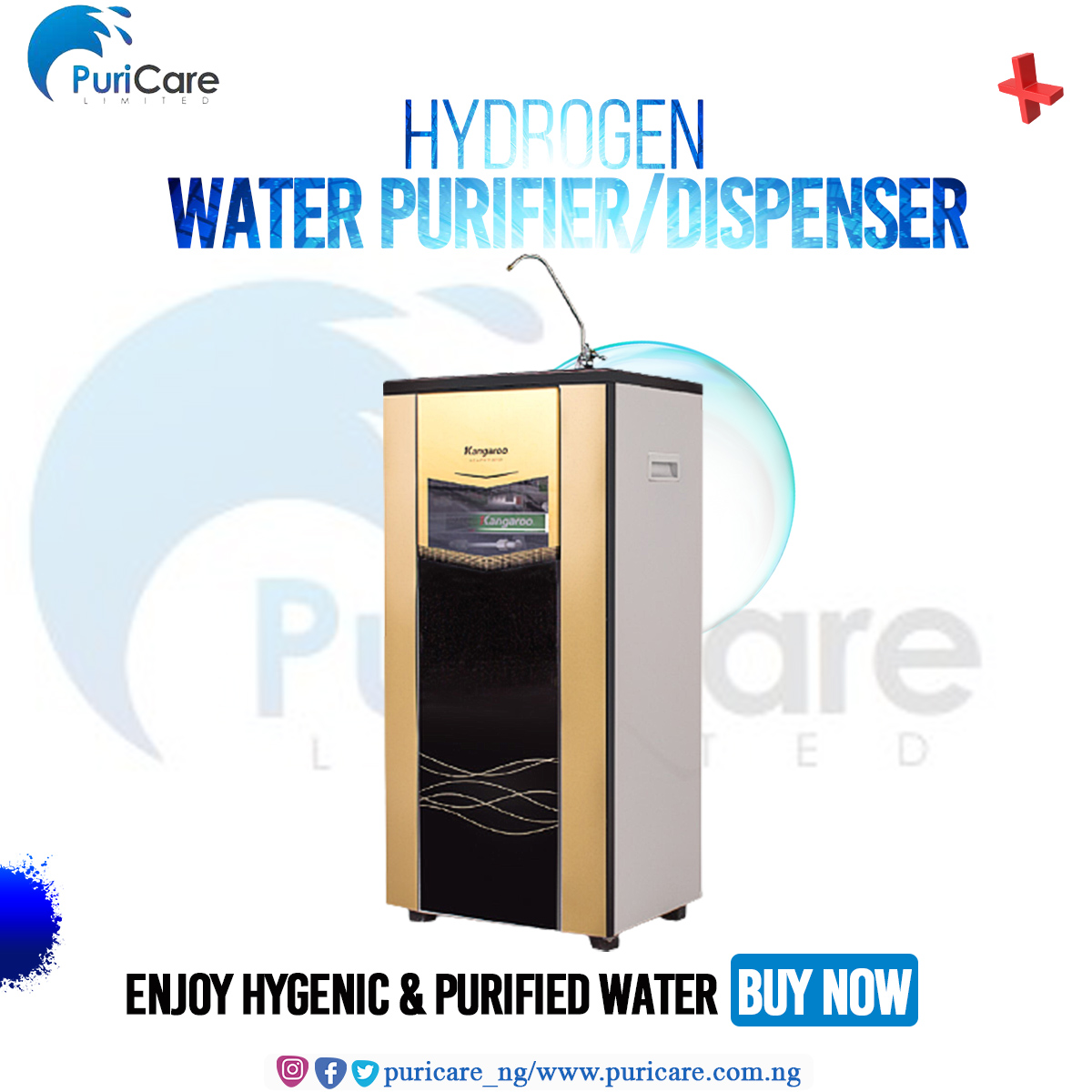 Puricare_ng's tweet photo. Don't just drink any type of water, drink water that is purified and hygienic if not for anything in the world but for your health sake!!

Drink clean and hygienic water with @puricare_ng water dispenser/purifiers.

👉🏽Dm to buy today!!
👉🏽Product available nationwide!!
.
.
NYSC https://t.co/MvBihgbO9d