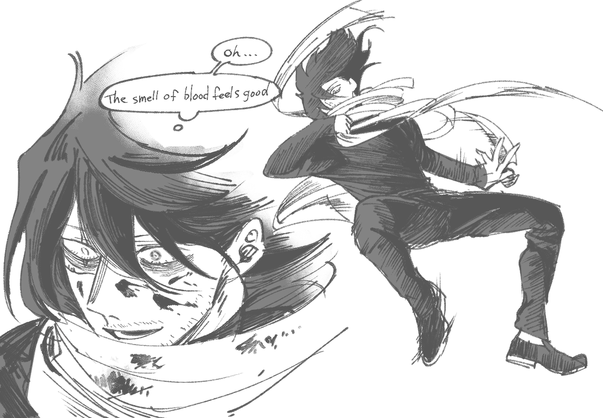 English Translation
Villain Aizawa「madness」
I'm sorry if I'm expressing myself in a strange way!!!!!!!
